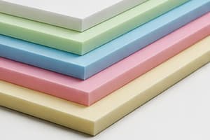 PET foam boards