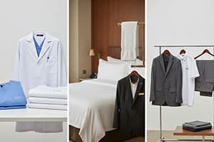 Institutional Textiles - healthcare, hospitality, corporate wear