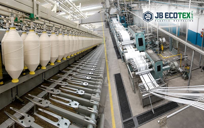 Recycled Polyester Staple Fibre for Spun Yarn That Runs Clean on Ring, OE, and Vortex Lines