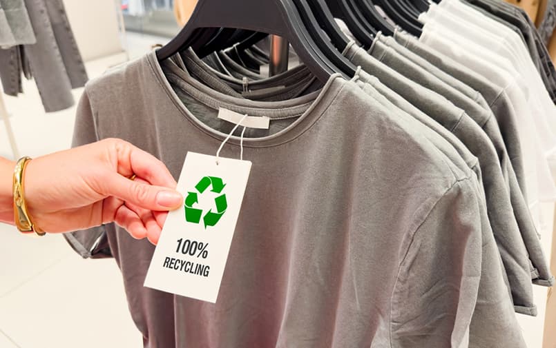 100% recycled plastic