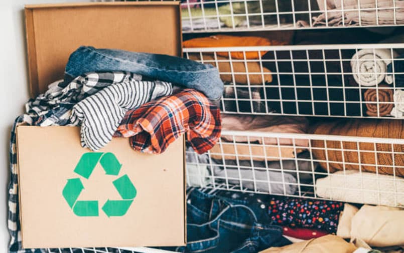 Recycled biodegradable fibers