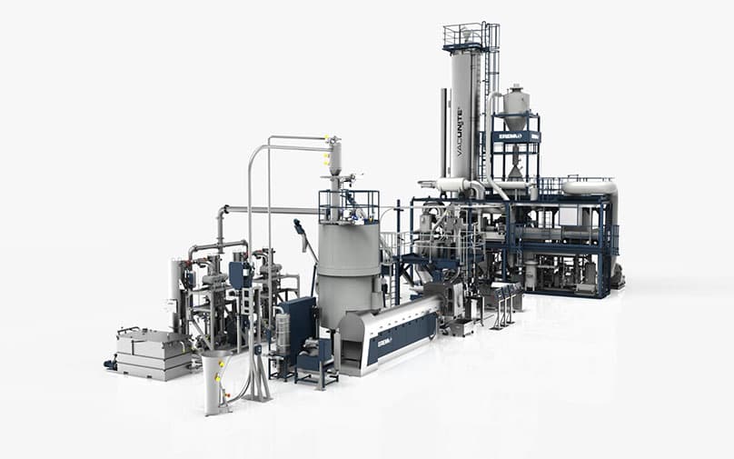 Food-grade rPET manufacturing