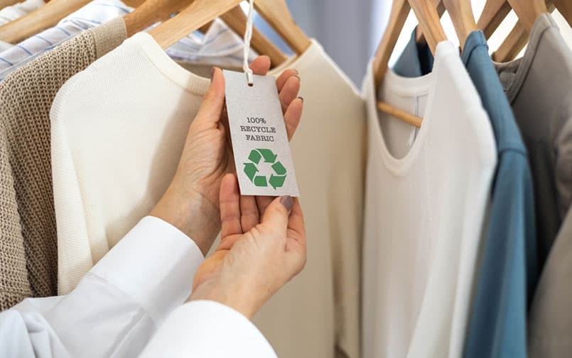 100% recycled material