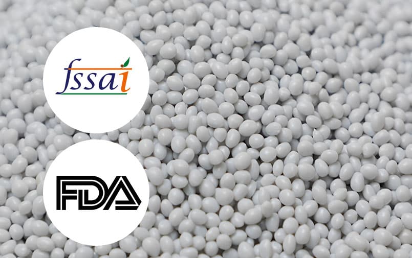 Food-grade rPET resin