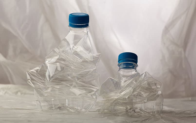 plastic bottle waste