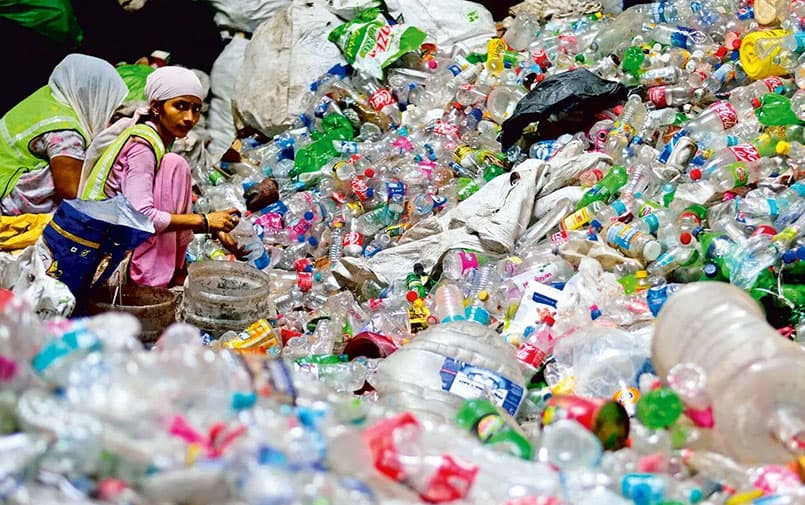 post consumer pet bottles