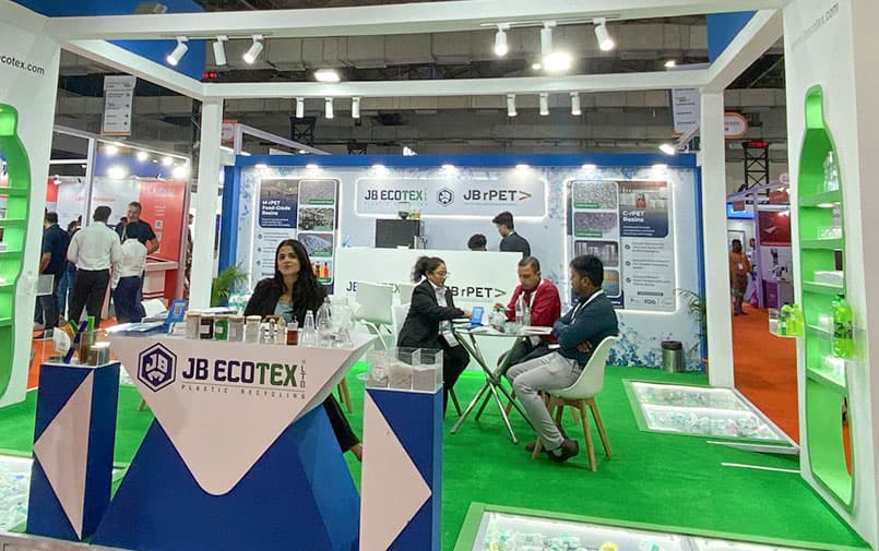 JB Ecotex at Drinktec India