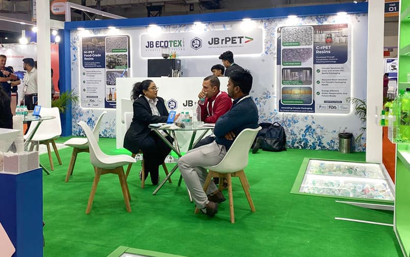 JB Ecotex at Drinktec India