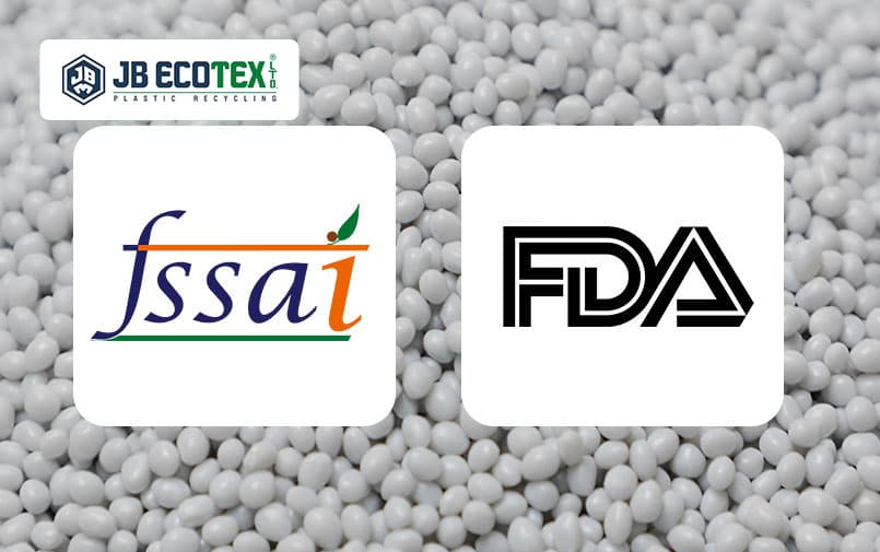 FSSAI and FDA approved rpet resin