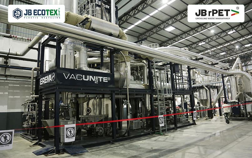 Vacunite recycling machine