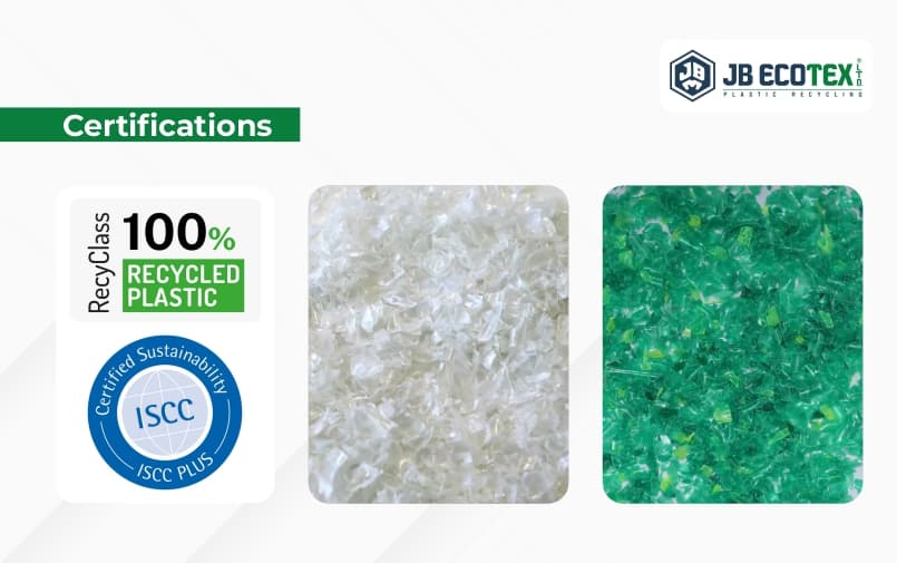 ISCC Certified pet flakes