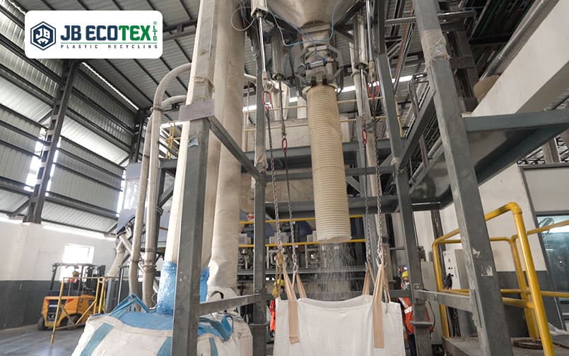 Packaging of rPET Flake