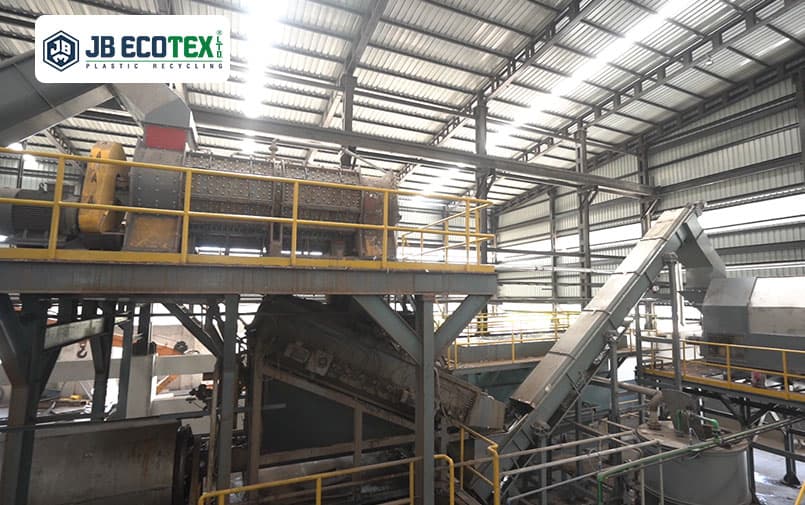 Production process of rpet resin