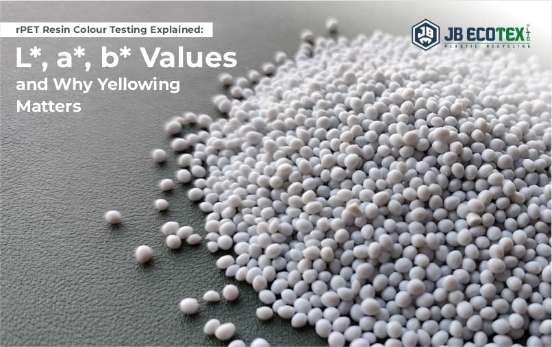 rPET Resin Colour Testing Explained: L*, a*, b* Values and Why Yellowing Matters