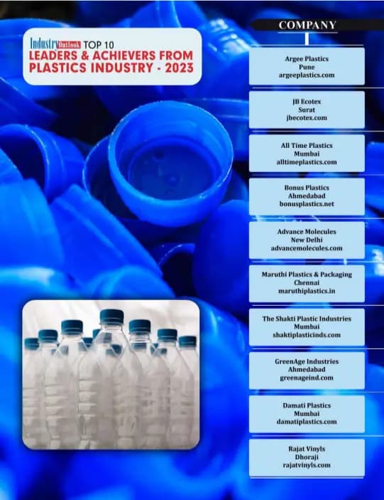 Top 10 Leaders and Achievers From Plastic Industry