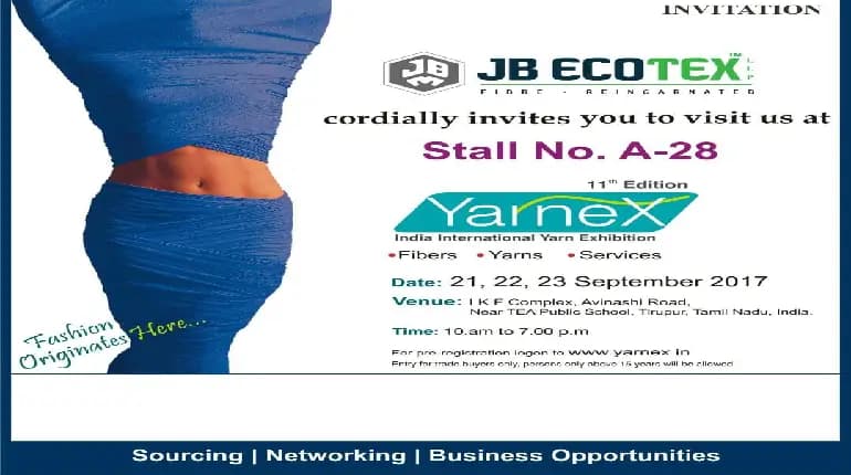 Yarnex 2017 — India International Yarn Exhibition
