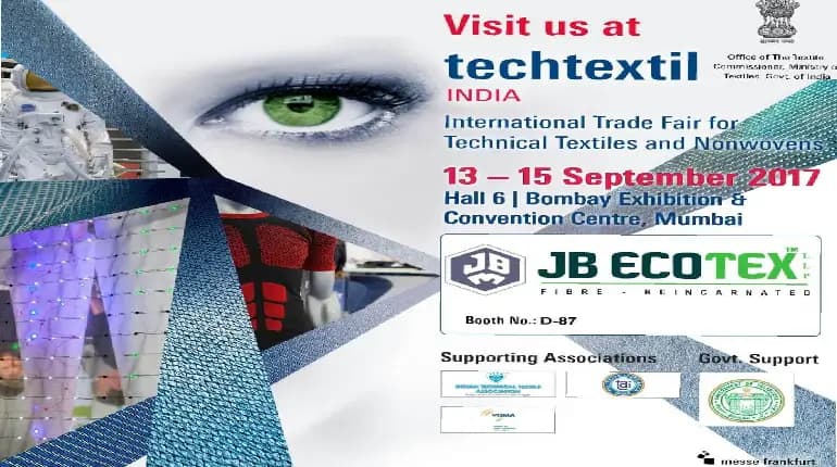 Techtextil India 2017 — International Trade Fair for Technical Textiles and Nonwovens