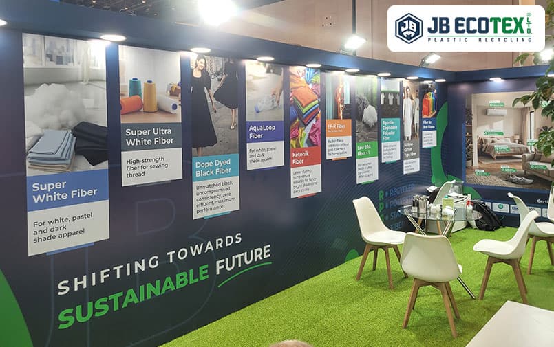 J B Ecotex at Fibers & Yarns 2026, Mumbai